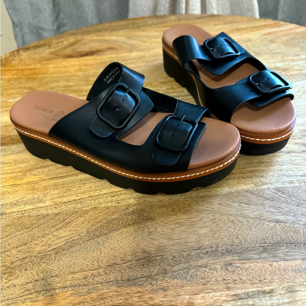 Chinese laundry! used like new worn once!